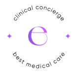 Simplified logo of Elite Clinical Concierge, known for excellence in dental works.