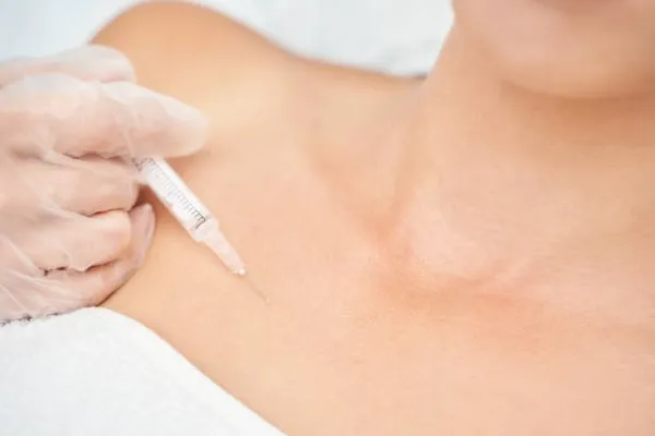 Breast lift near me; a breast injection