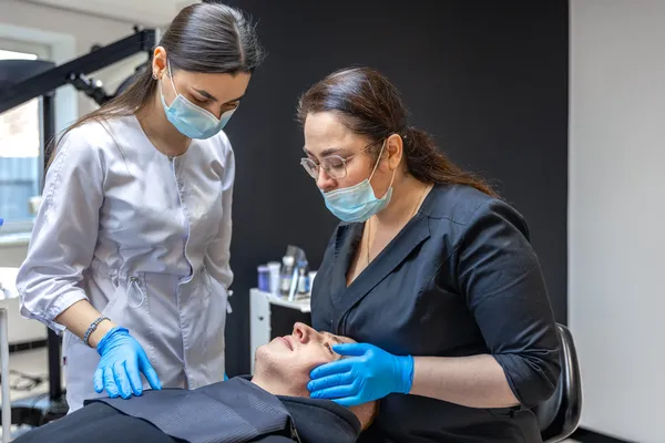 A serene and impeccably clean treatment room, showcasing the ideal environment when considering how to choose the best clinic